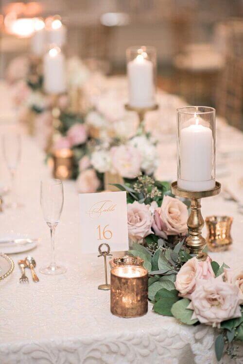 dusty rose and sage green wedding color ideas