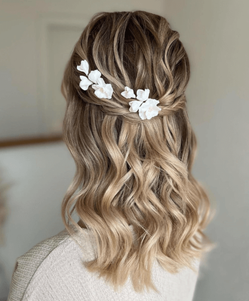 elegant wedding hair accessories