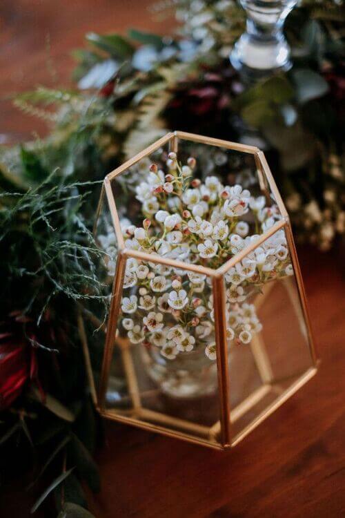enchanted forest wedding centerpieces