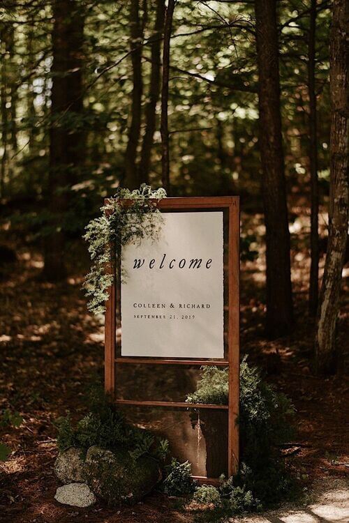 enchanted forest wedding theme