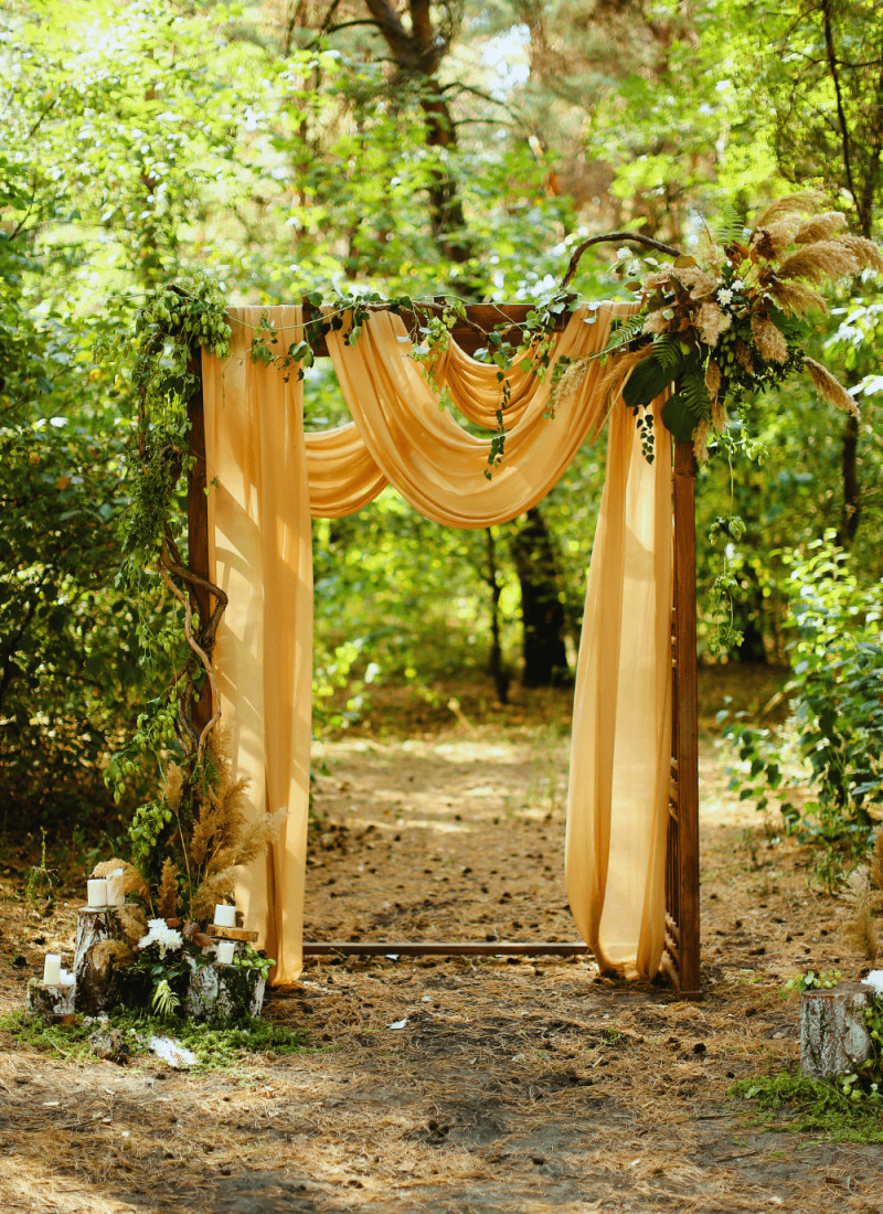 enchanted forest wedding theme