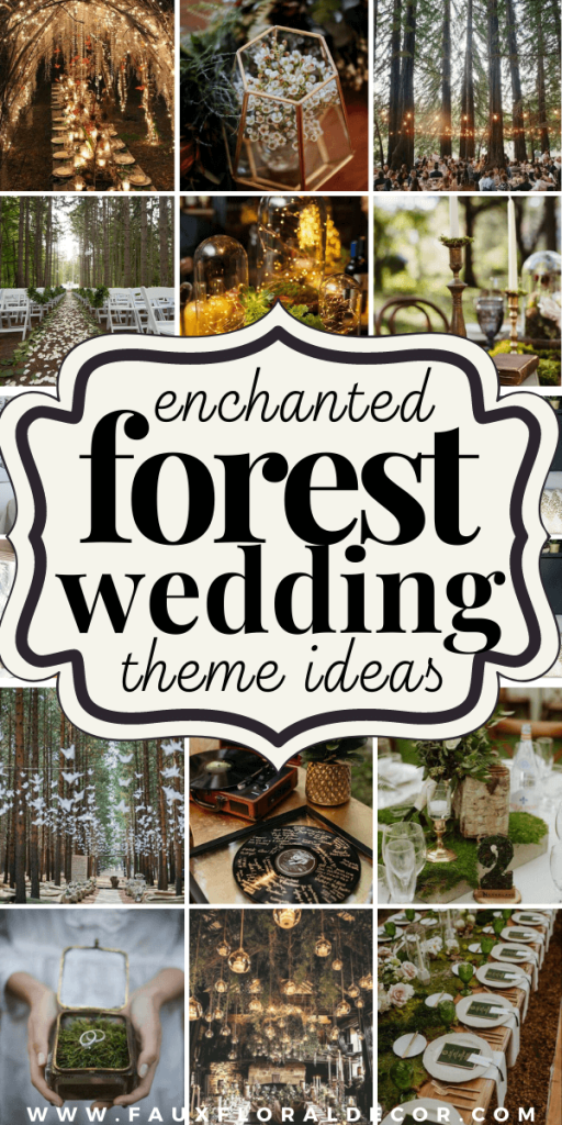 enchanted forest wedding theme ideas