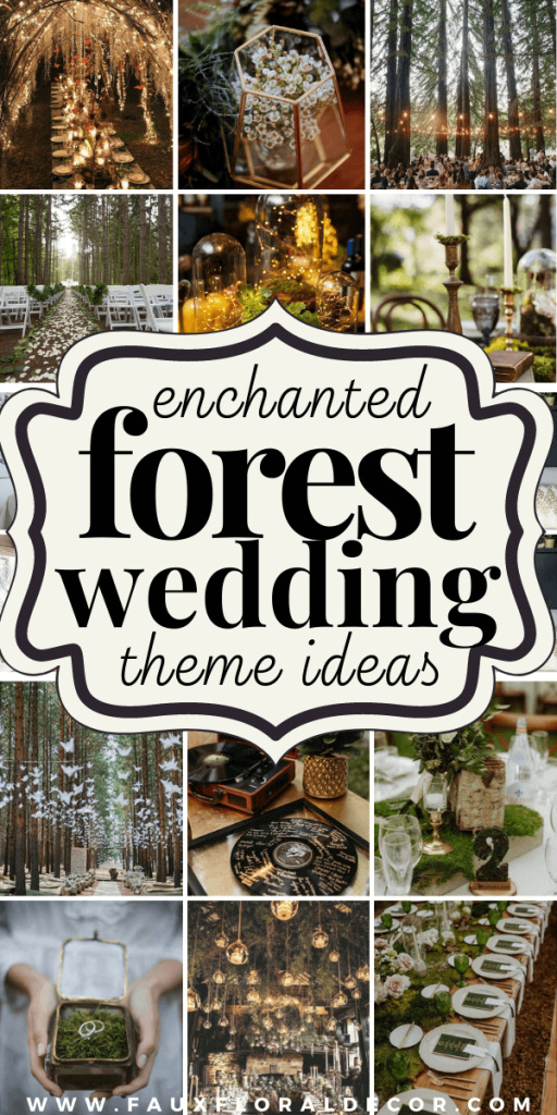 enchanted forest wedding decor