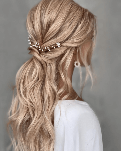 wedding updo hairstyles for medium length hair