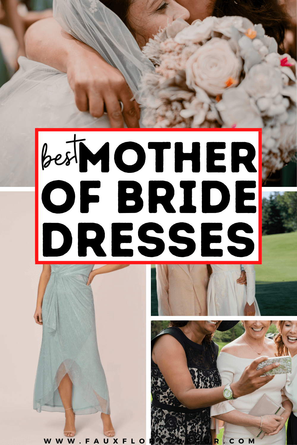 15 Perfect Mother Of The Bride Dresses That Hide Belly (And Are Not