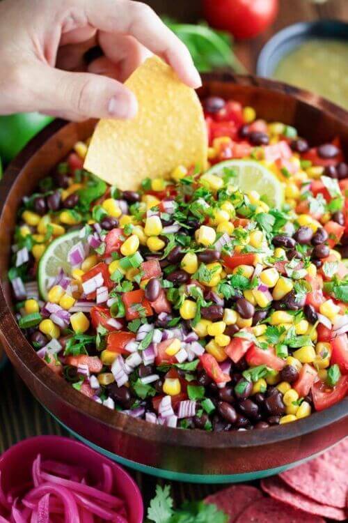 bean salsa for taco bar