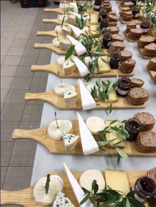 cheese platters wedding