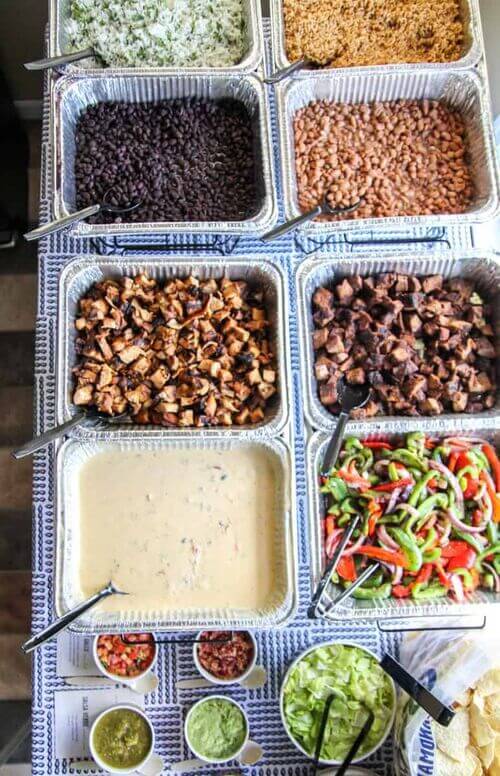 easy taco bar ideas