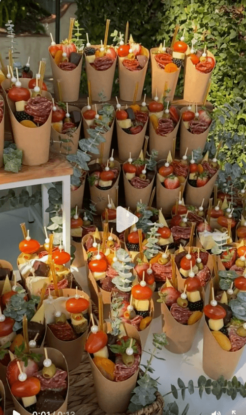 finger foods for wedding reception