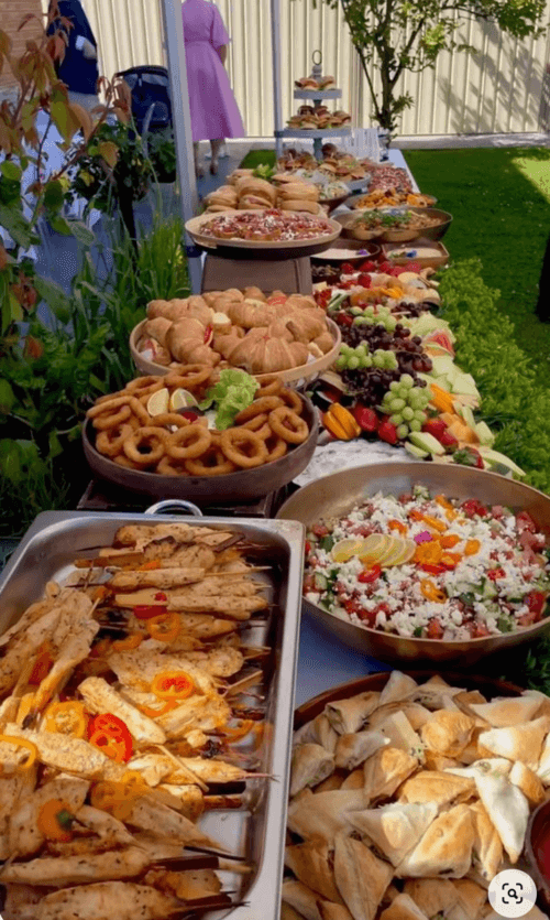 finger foods wedding ideas