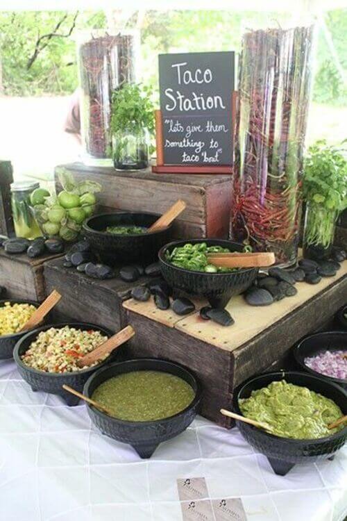 taco bar dips