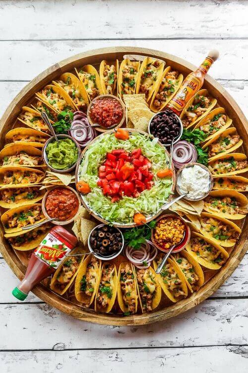 taco bar ideas for wedding