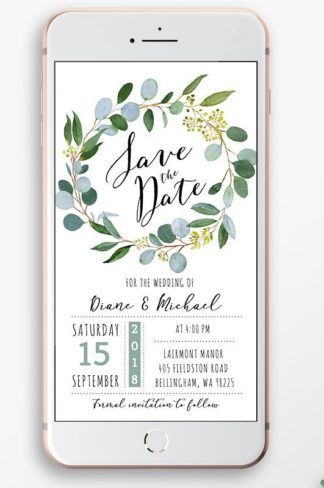 whatsapp wedding invite