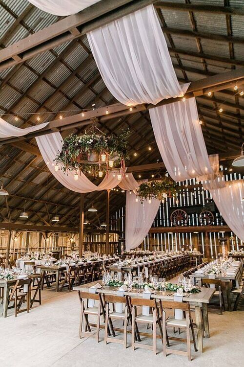 chic farm wedding