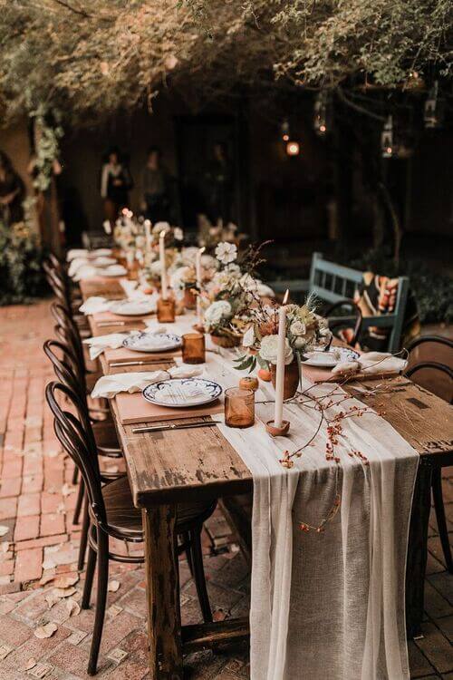 outdoor country wedding