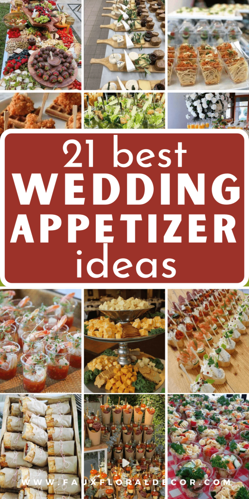 finger foods for wedding