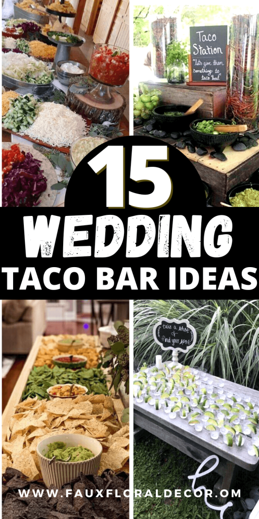 wedding taco bar ideas
