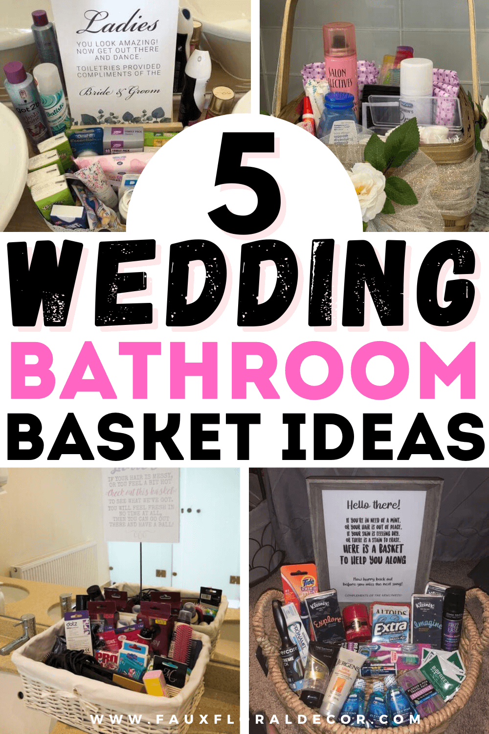 5 Best Wedding Bathroom Basket Ideas To Recreate Now