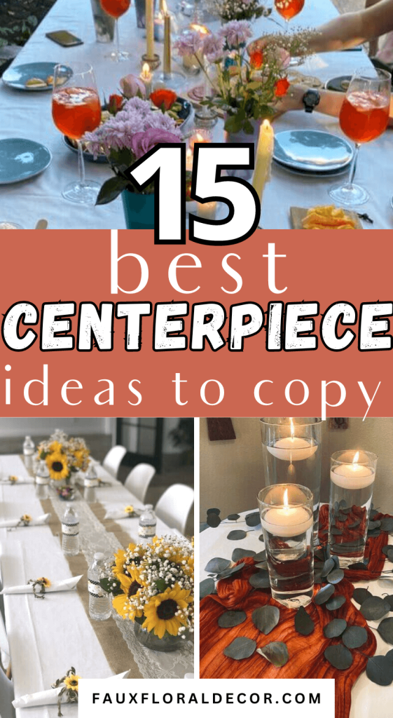 centerpieces themed for special occasion