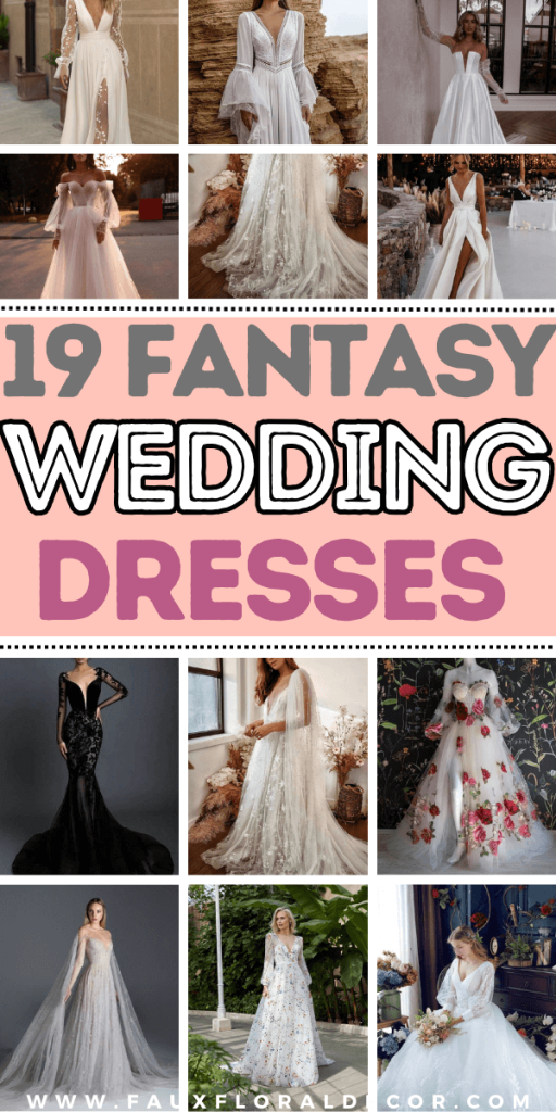 fantasy wedding dresses