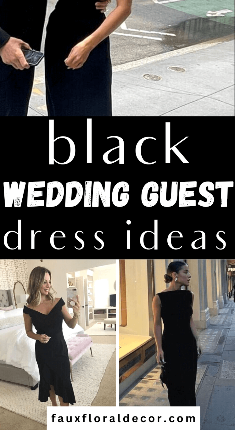 How To Wear A Little Black Dress To A Wedding (7 Stunning Ideas)