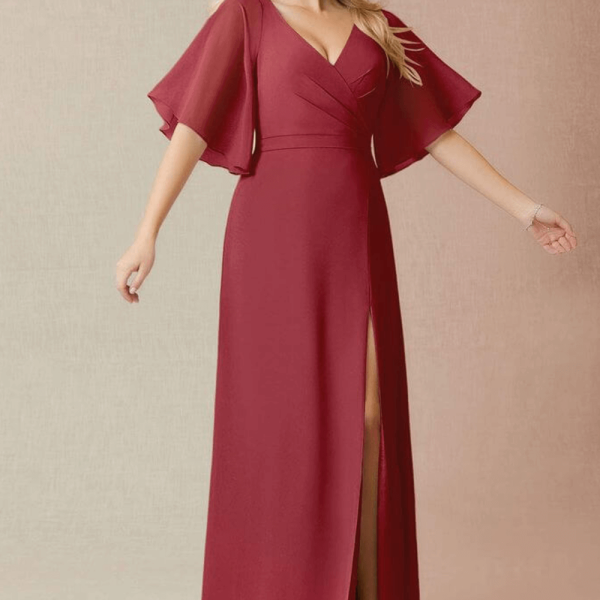 wedding guest dresses that hide belly bulge