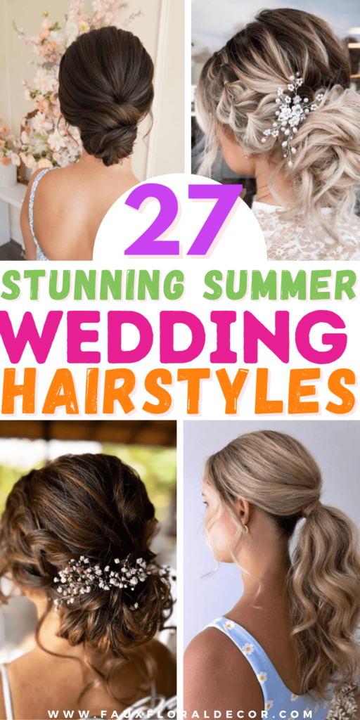 summer wedding hairstyles ideas