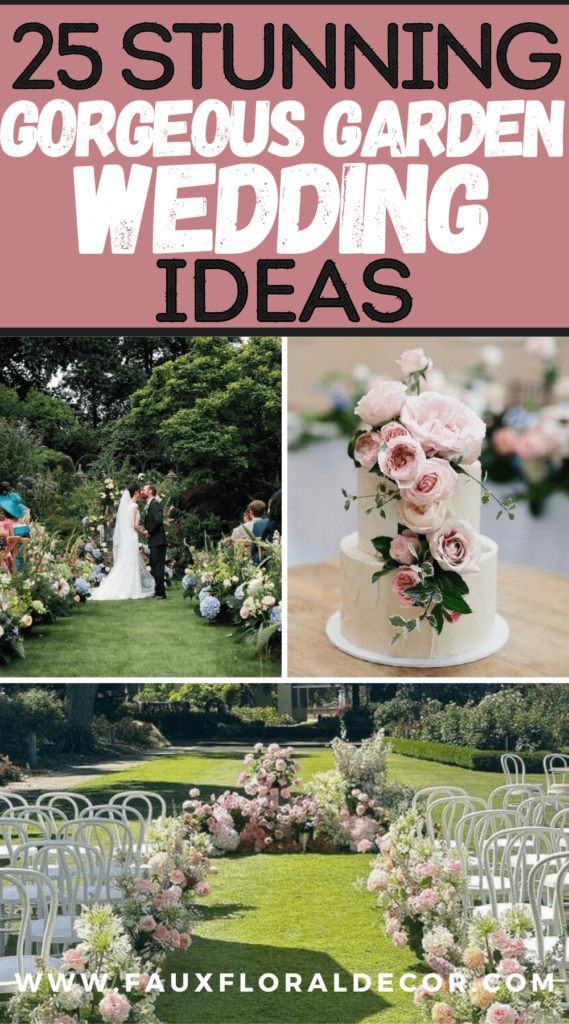 gorgeous garden wedding ideas