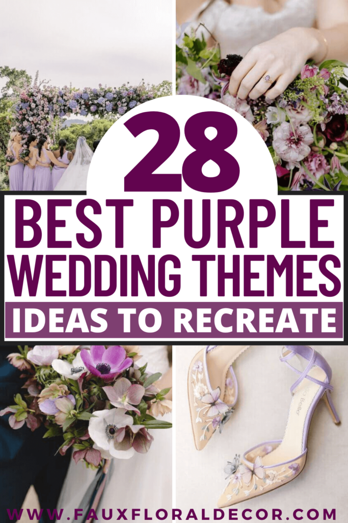 purple wedding theme ideas