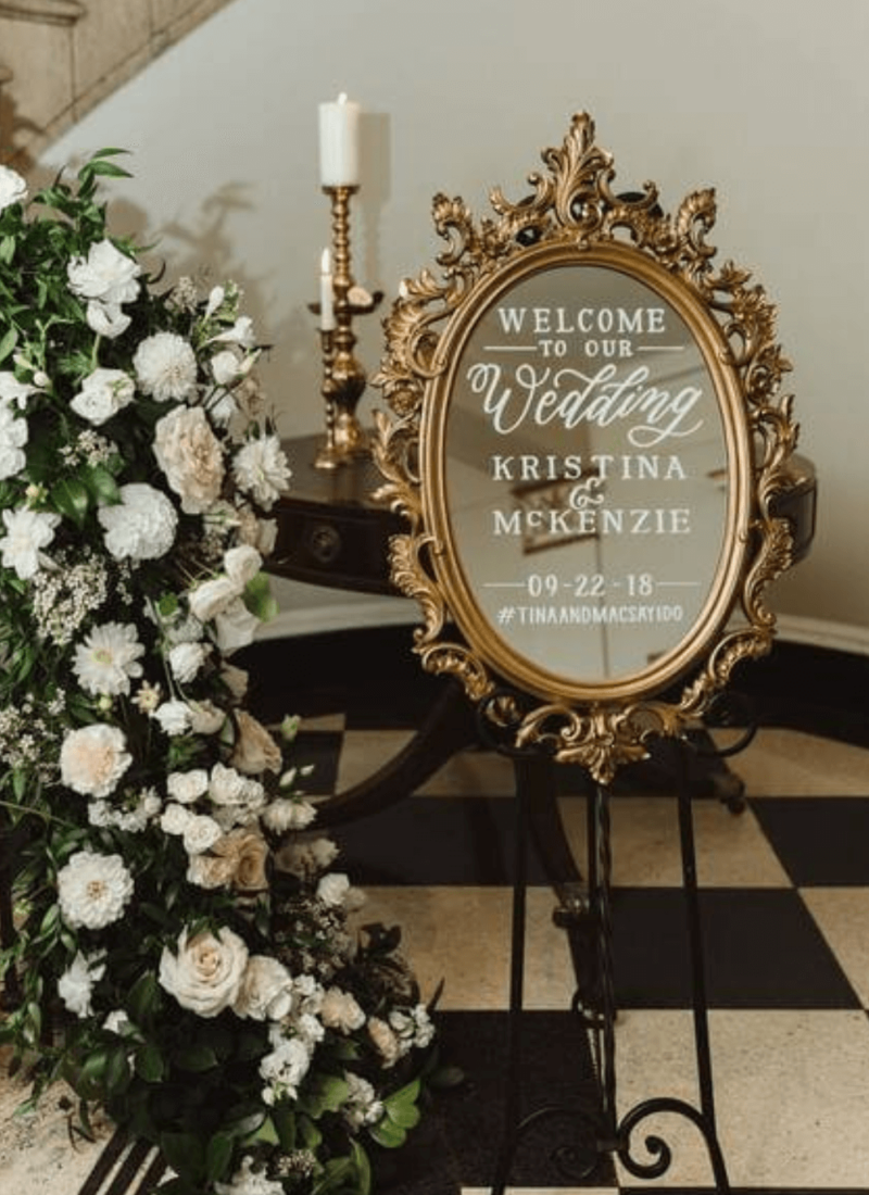 18 Wedding Welcome Sign Ideas That Make A Lasting Impression