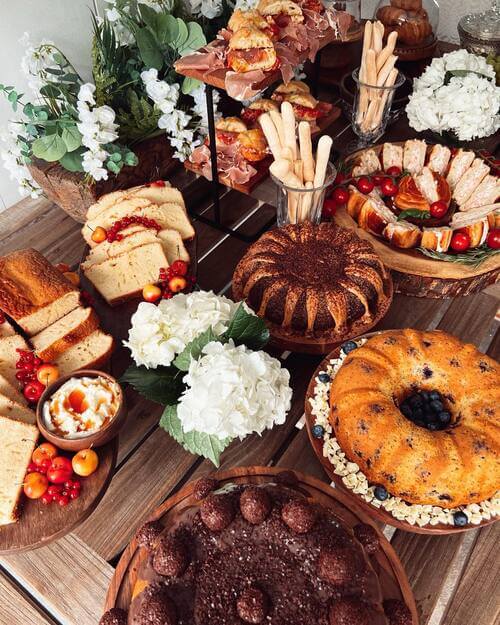 Sweet treats wedding appetizers