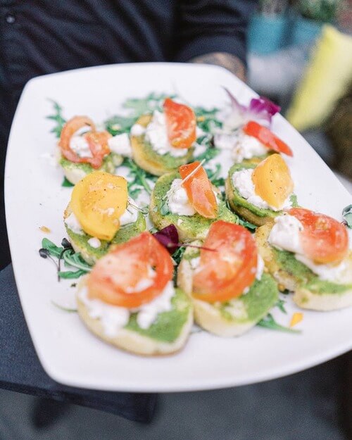 Small bites wedding appetizers