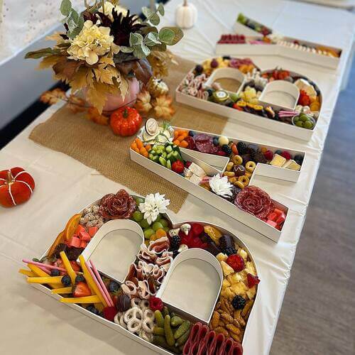 Baby shower ideas baby platter idea 