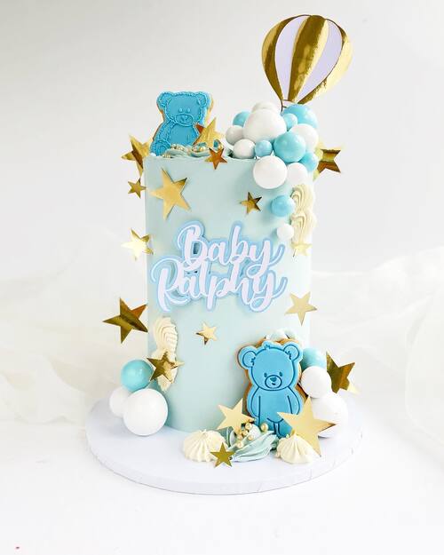 Baby shower cake idea for boys